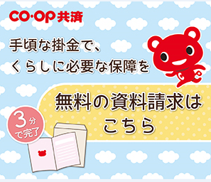 手頃な掛金で、くらしに必要な保障を／3分で完了／無料の資料請求はこちら